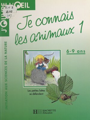 cover image of Je connais les animaux, 1